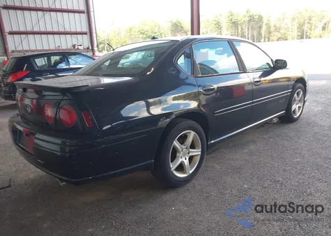 2004 Chevrolet Impala Ss Supercharged from USA, damaged, VIN 2G1WP521549275375